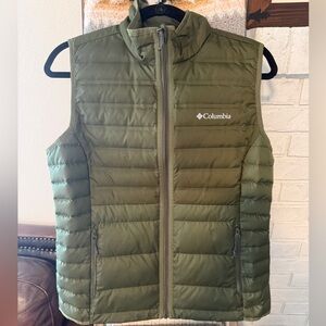Columbia Olive Down Vest